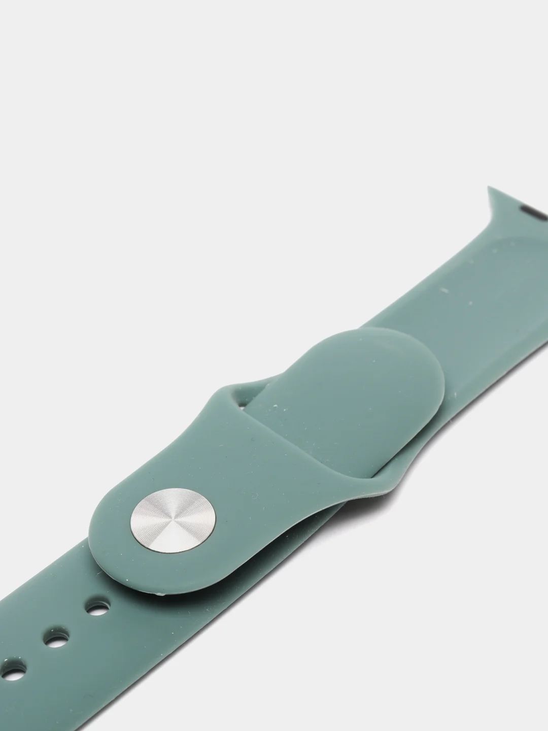 Серый ремешок для Apple Watch, силиконовый