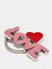Бирюзовый брелок LOVE
