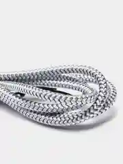 Серебряный магнитный кабель для зарядки Type-C, Lightning (Apple), Micro USB