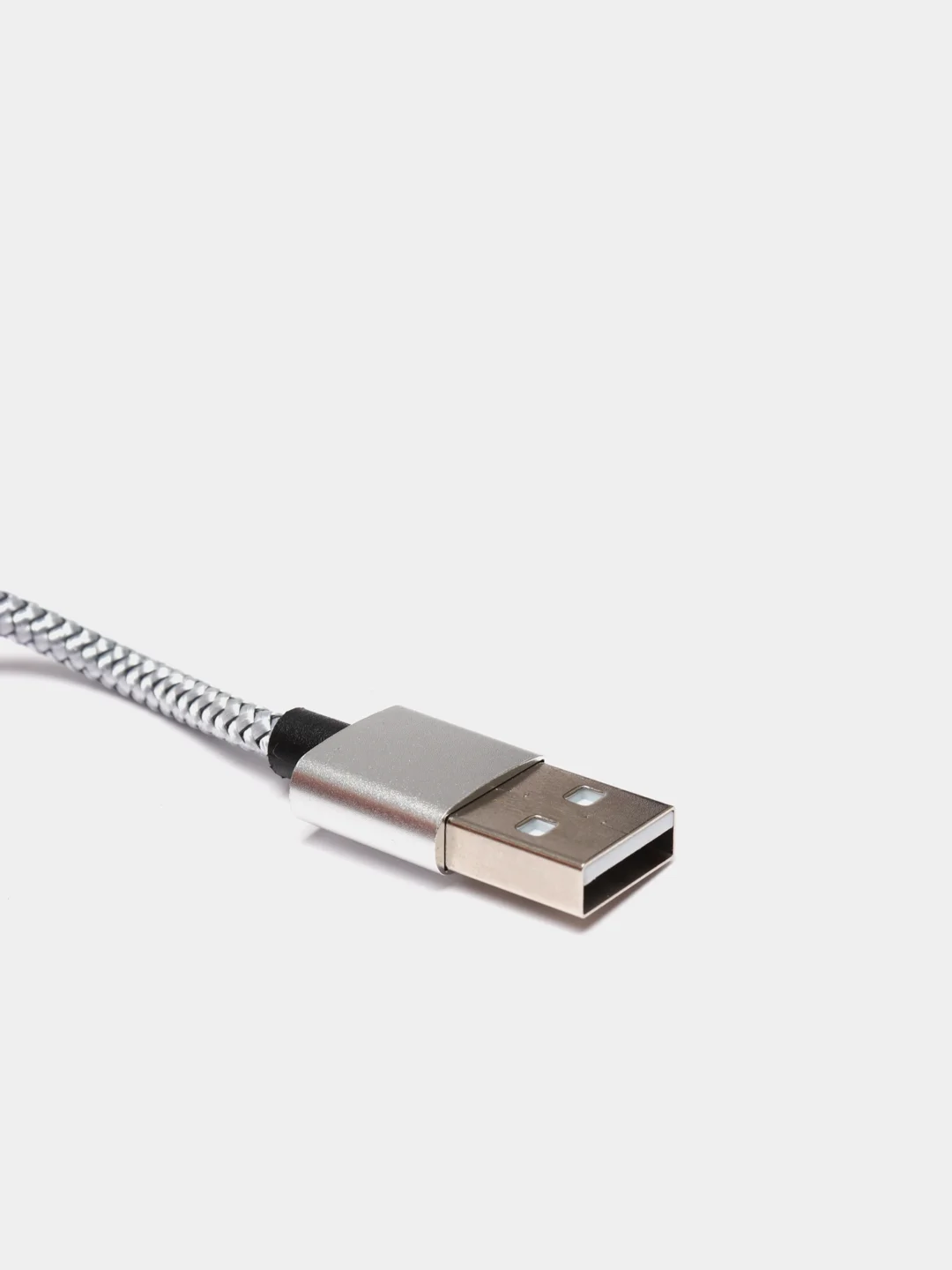 Серебряный магнитный кабель для зарядки Type-C, Lightning (Apple), Micro USB