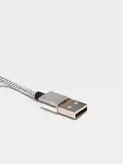 Серебряный магнитный кабель для зарядки Type-C, Lightning (Apple), Micro USB