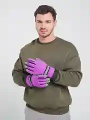 Фиолетовый зимние перчатки, горнолыжные, унисекс