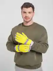 Желтый зимние перчатки, горнолыжные, унисекс