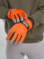 Желтый зимние перчатки, горнолыжные, унисекс