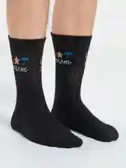 Зеленый носки  "Кальмар"