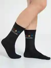 Зеленый носки  "Кальмар"