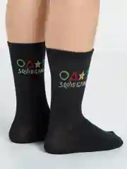 Зеленый носки  "Кальмар"