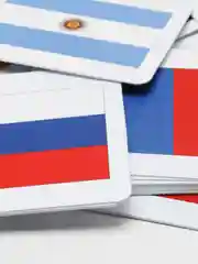 Развивающие карточки для детей "Страны и флаги" (60 карточек)