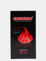 Премиальный кокосовый уголь COCOBLADE, 96 штук - 1 кг
