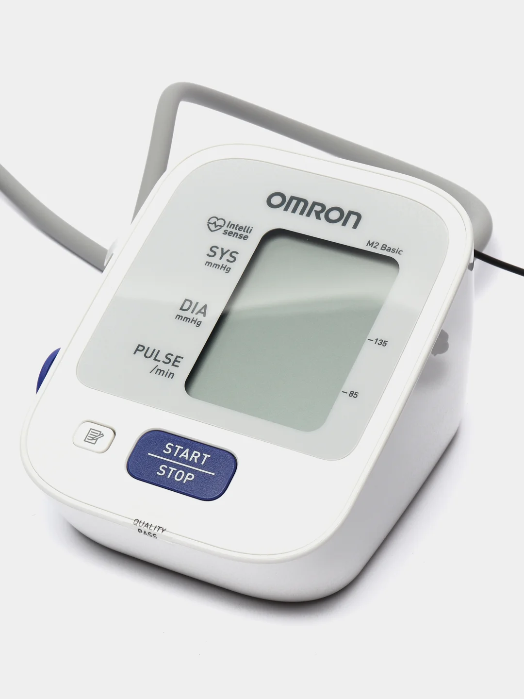 Тонометр автоматический OMRON M2 Basic с адаптером и веерообразной манжетой(22-32 см)