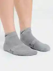 Серый носки короткие, унисекс