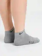 Серый носки короткие, унисекс