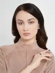 Серебряный женские кольца, регулируемые, набор из 2 штук