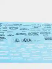 Слайдер, водные наклейки, на любой фон для дизайна ногтей AR-027 слова