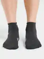 Угольный носки короткие, унисекс