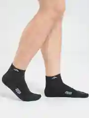 Угольный носки короткие, унисекс
