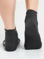 Угольный носки короткие, унисекс