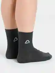 Угольный носки высокие, мужские