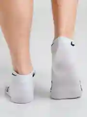 Белый носки короткие, унисекс