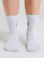 Белый носки высокие, мужские