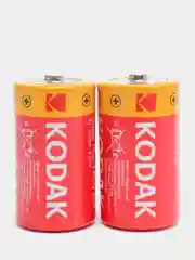 Батарейки Kodak R20 (D), 2 шт