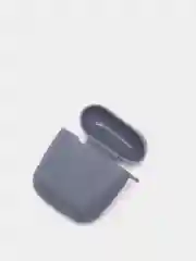 Синий меланж силиконовый чехол для беспроводных наушников AirPods
