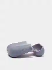 Синий меланж силиконовый чехол для беспроводных наушников AirPods