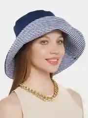Синий панама летняя
