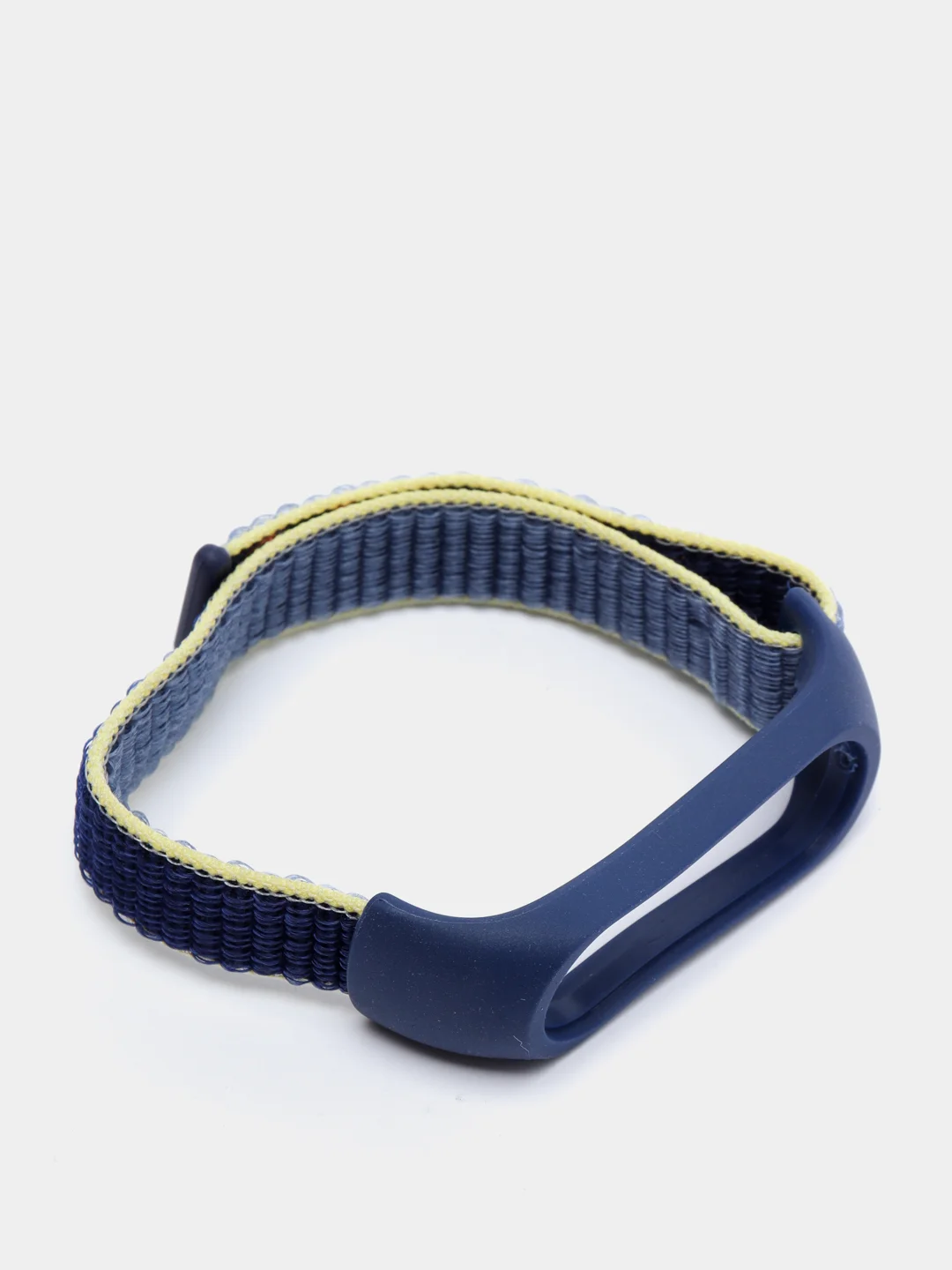 Синий меланж нейлоновые ремешки для фитнес-браслетов Xiaomi Mi Band 3, Mi Band 4, Mi Band 5