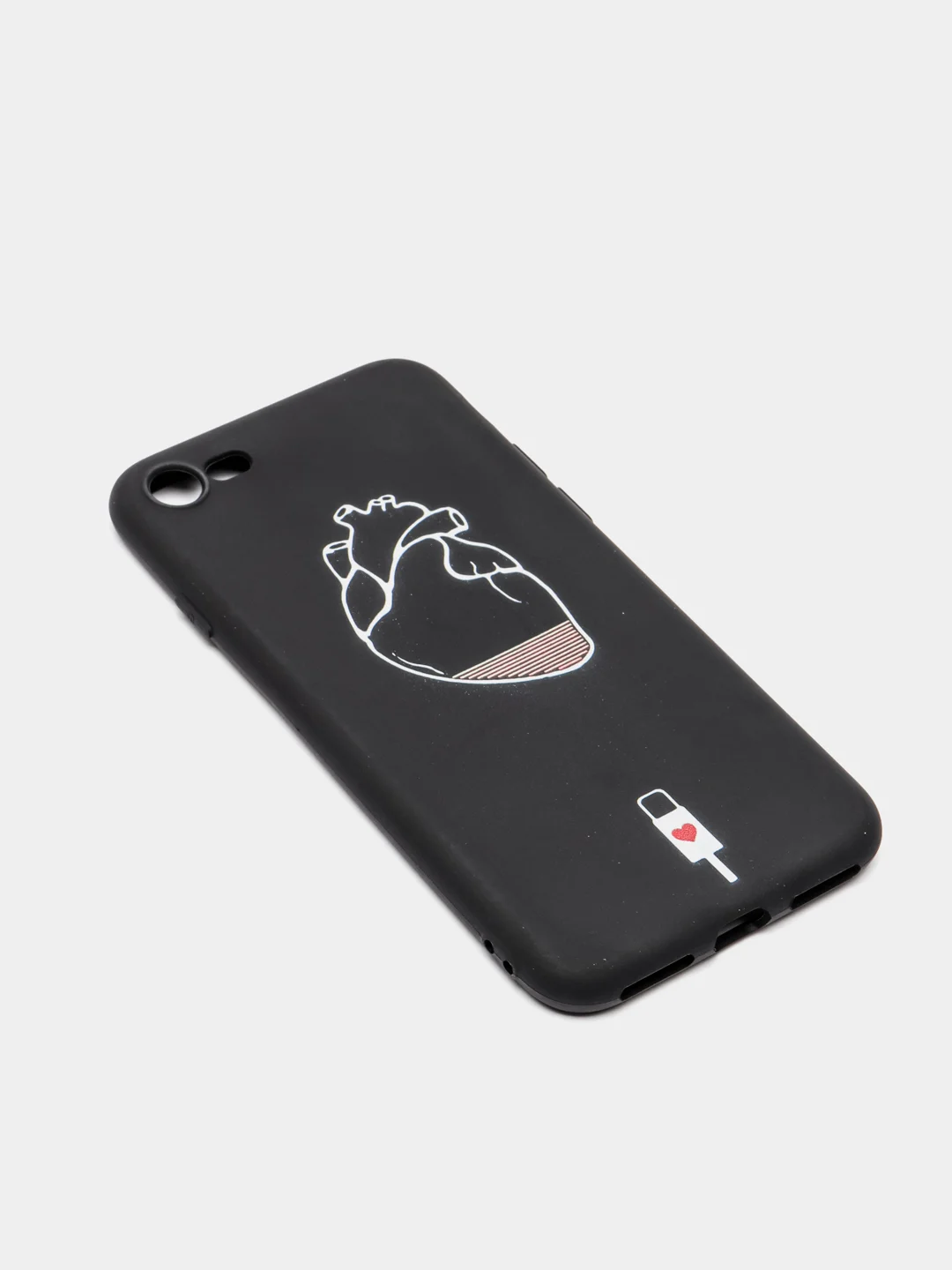 Желтый чехол для iPhone "Black Love PKt" 5/5s/se, 7/8, XR, X/XS Max, 11, 12 Pro, pkt