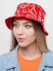 Красный панама унисекс