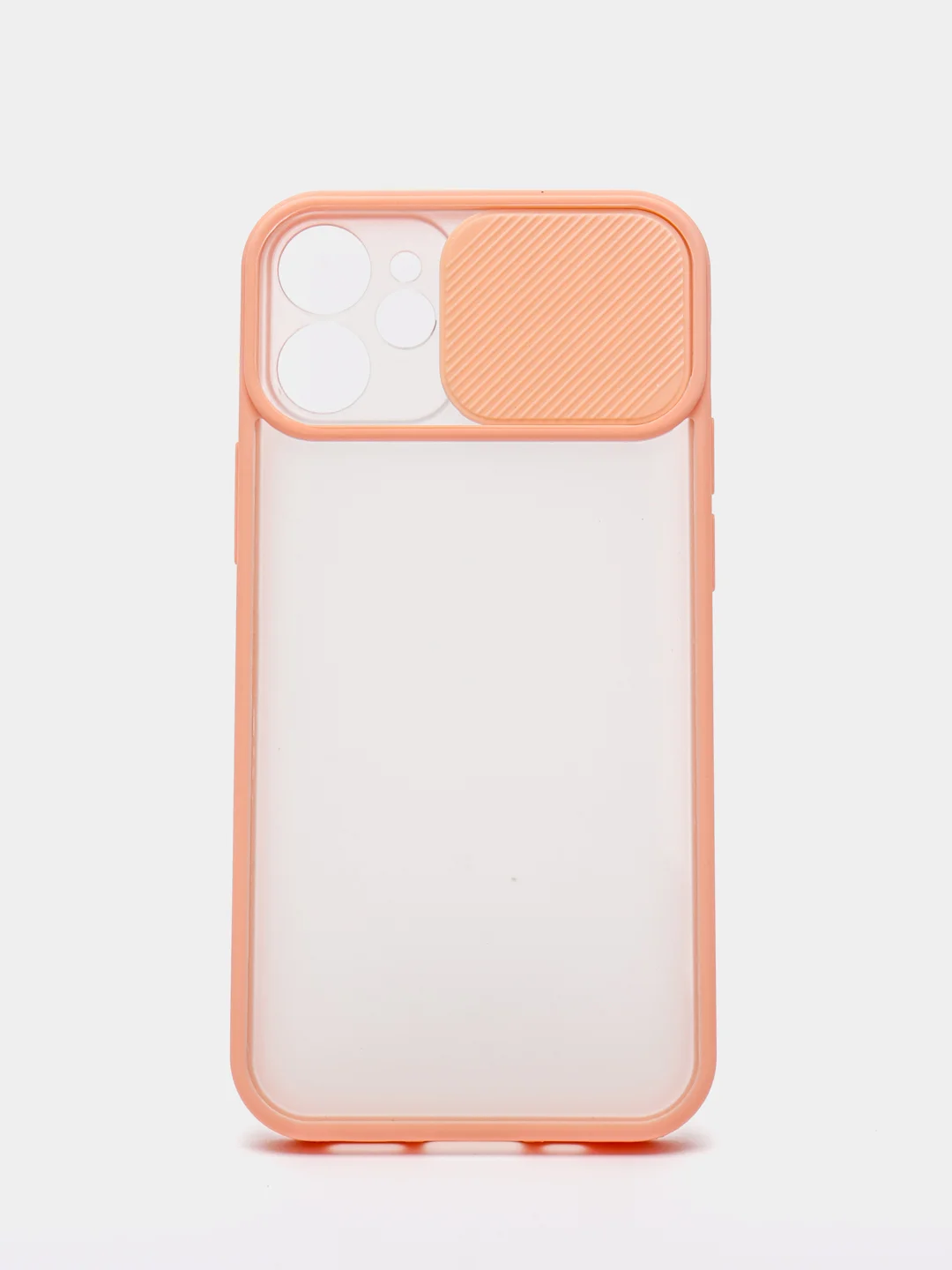 Коралловый чехол "Nude" для iPhone, на айфон 11 12 13 XS XR Pro max mini