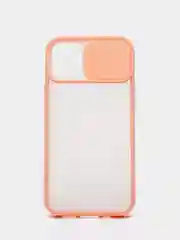Коралловый чехол "Nude" для iPhone, на айфон 11 12 13 XS XR Pro max mini