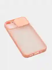 Коралловый чехол "Nude" для iPhone, на айфон 11 12 13 XS XR Pro max mini