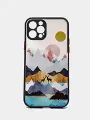 Хром чехол "While" для iPhone, на айфон 7/8 Plus 11 12/12 Pro 13 XR