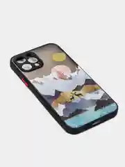 Хром чехол "While" для iPhone, на айфон 7/8 Plus 11 12/12 Pro 13 XR