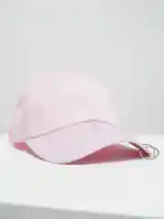 Конфетный бейсболка женская с железными кольцами