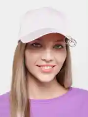 Конфетный бейсболка женская с железными кольцами
