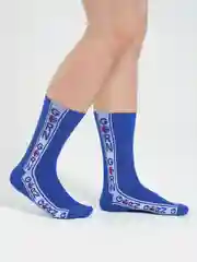 Синий носки