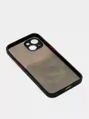 Угольный чехол "While" для iPhone, на айфон 7/8 Plus 11 12/12 Pro 13 XR