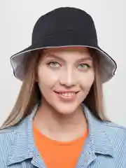 Черный панама двусторонняя, унисекс