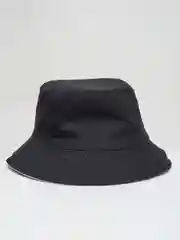 Черный панама двусторонняя, унисекс