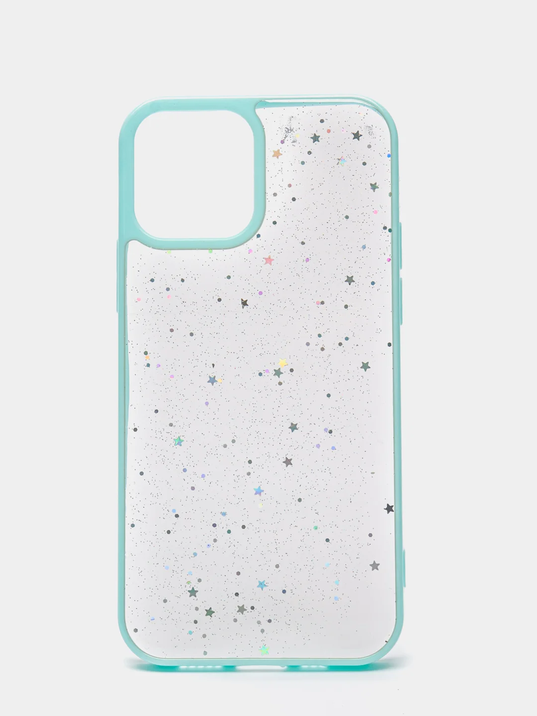 Бирюзовый чехол "Сияние" для iPhone, на айфон 7/8 Plus 11 12 13 Pro max mini XS XR