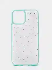 Бирюзовый чехол "Сияние" для iPhone, на айфон 7/8 Plus 11 12 13 Pro max mini XS XR