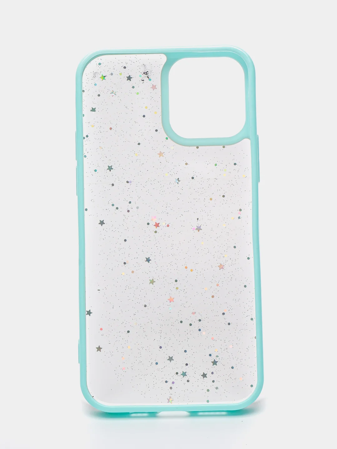 Бирюзовый чехол "Сияние" для iPhone, на айфон 7/8 Plus 11 12 13 Pro max mini XS XR