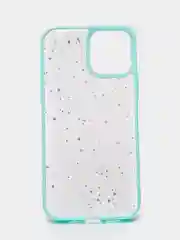 Бирюзовый чехол "Сияние" для iPhone, на айфон 7/8 Plus 11 12 13 Pro max mini XS XR