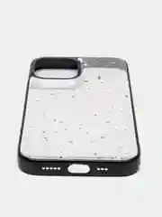 Черный чехол "Сияние" для iPhone, на айфон 7/8 Plus 11 12 13 Pro max mini XS XR