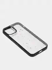Черный чехол "Сияние" для iPhone, на айфон 7/8 Plus 11 12 13 Pro max mini XS XR
