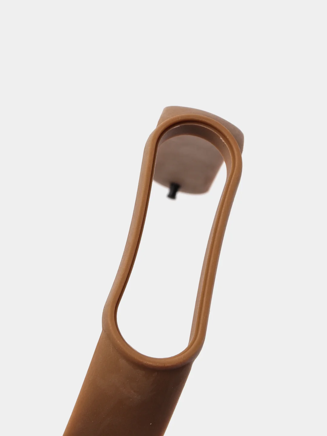 Коричневый силиконовый ремешок Xiaomi Mi Band 5, 6 / Ремешок для фитнес браслета Xiaomi Mi Band 5,6