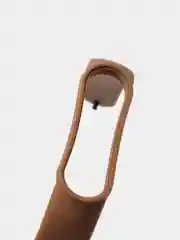 Коричневый силиконовый ремешок Xiaomi Mi Band 5, 6 / Ремешок для фитнес браслета Xiaomi Mi Band 5,6